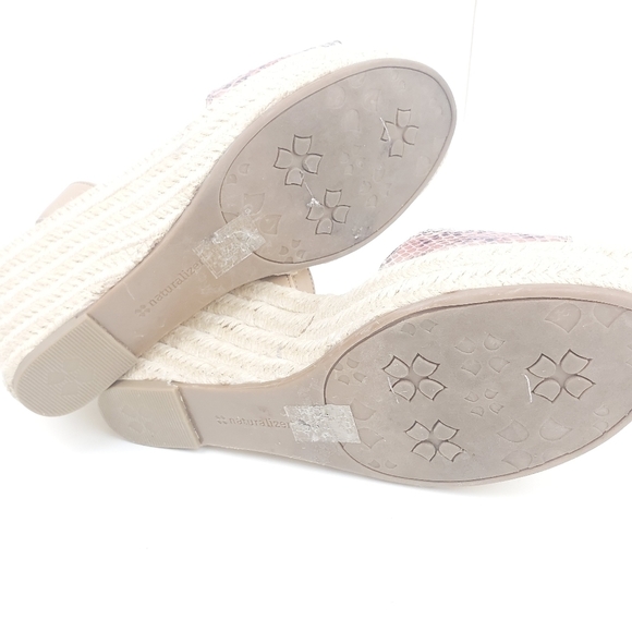 NATURALIZER wedge sandals size 10M - Picture 10 of 12